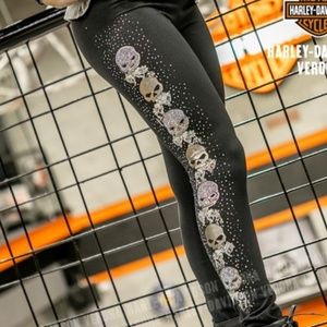Harley Davidson Willie G vine leggings.
